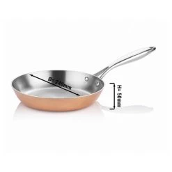Bratpfanne Aus Kupfer - Ø 24 Cm