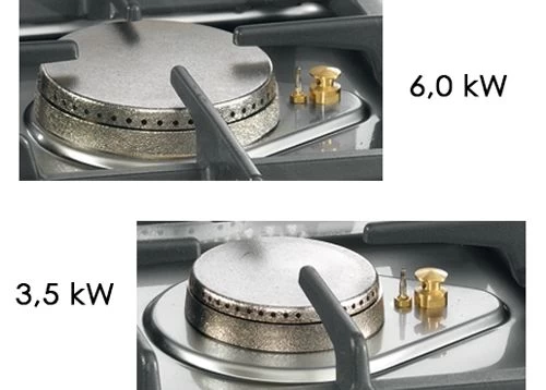 Gasherd - 21,5 KW - 4 Brenner 6 Gasherd - 21,5 KW - 4 Brenner – Bild 4