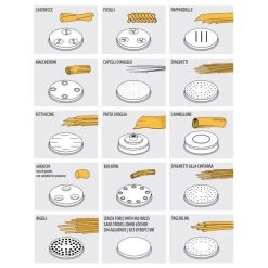 Elektrische Nudelmaschine - 8 Kg/h - 370 Watt - Inkl. Elektrischer Nudelteigschneider -Küche Zu Hause 636846178276550167 9339 2