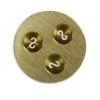 Nudelformscheibe Caserecce 9x5 Mm