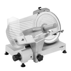 Aufschnittmaschine - 130 Watt - Messer: Ø 250mm -Küche Zu Hause AMSM250 c2de