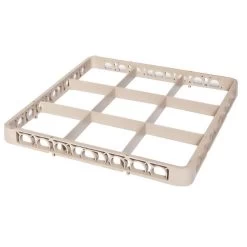 (6 Stück) Aufsatzrand - 9 Fächer- Beige -Küche Zu Hause ARU9 2 96e1