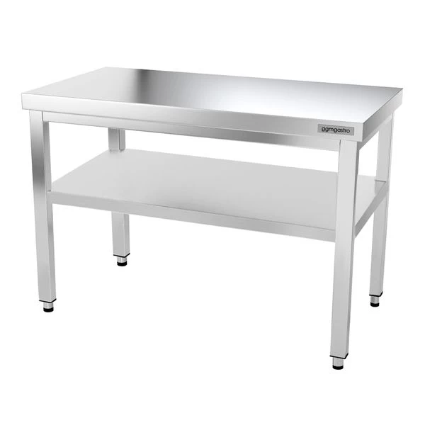 Edelstahl Arbeitstisch PREMIUM - 1200x700mm - Mit Grundboden Ohne Aufkantung 6 Edelstahl Arbeitstisch PREMIUM - 1200x700mm - Mit Grundboden Ohne Aufkantung – Bild 4