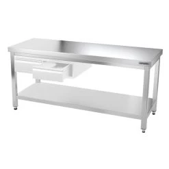 Edelstahl Arbeitstisch PREMIUM - 1800x700mm - Mit Grundboden Ohne Aufkantung 20 Edelstahl Arbeitstisch PREMIUM - 1800x700mm - Mit Grundboden Ohne Aufkantung -Küche Zu Hause ATK187 008 7c5e