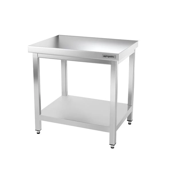 Edelstahl Arbeitstisch PREMIUM - 700x700mm - Mit Grundboden Ohne Aufkantung 4 Edelstahl Arbeitstisch PREMIUM - 700x700mm - Mit Grundboden Ohne Aufkantung – Bild 2