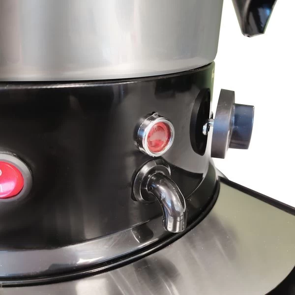 Schokoladenspender / Salep - 9 Liter - Schwarz Silber 10 Schokoladenspender / Salep - 9 Liter - Schwarz Silber – Bild 8