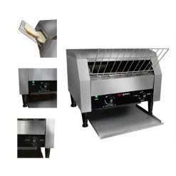 Durchlauftoaster 2,3 KW | Kettentoaster | Toaster | Conveyor -Küche Zu Hause DTKB200 Detail bc7a