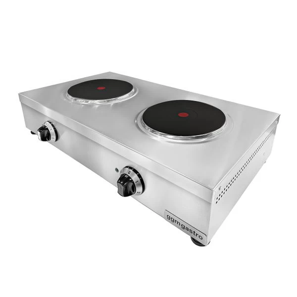 Tisch Elektroherd - 5,2 KW - 2 Platten Rund 4 Tisch Elektroherd - 5,2 KW - 2 Platten Rund – Bild 2