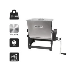 Fleischmischer - 28 Liter - 25 Kg - Manuell -Küche Zu Hause FMFC25 icons 21c2