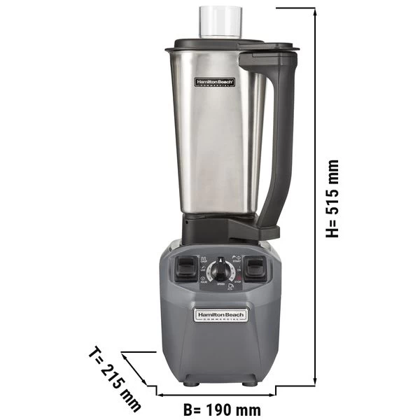 HAMILTON BEACH | Foodmixer EXPEDITOR - 1,8 Liter - 1,8 KW - Edelstahlbehälter 3 HAMILTON BEACH | Foodmixer EXPEDITOR - 1,8 Liter - 1,8 KW - Edelstahlbehälter