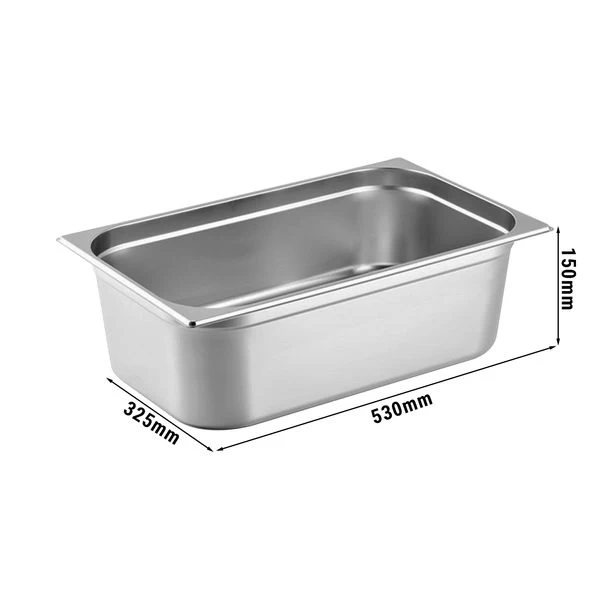 GN Behälter 1/1 - Tiefe 150 Mm 3 GN Behälter 1/1 - Tiefe 150 Mm