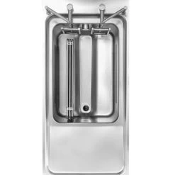 Gas Fritteuse - 20 Liter - 17,5 KW - Mit Automatischer Korbanhebung & Ölfiltersystem -Küche Zu Hause GFEKALB20 detail 1 da28