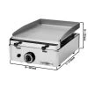 Gasgrill Bratplatte - 3,1 KW 2 Gasgrill Bratplatte - 3,1 KW -Küche Zu Hause GGBPF452 masse 6e4c