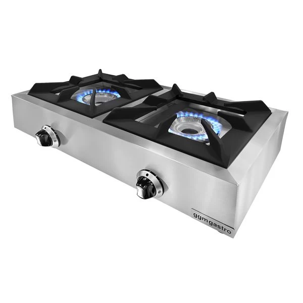 Gasherd - 11 KW - 2 Brenner 4 Gasherd - 11 KW - 2 Brenner – Bild 2