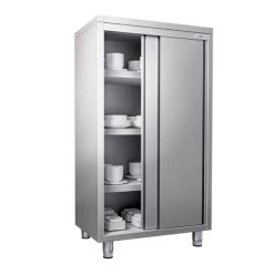 Geschirrschrank PREMIUM - 1000x600mm - Mit 2 Schiebetüren - Höhe: 1800mm 10 Geschirrschrank PREMIUM - 1000x600mm - Mit 2 Schiebetüren - Höhe: 1800mm -Küche Zu Hause GSSA106 2 d458