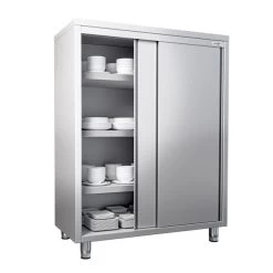 Geschirrschrank PREMIUM - 1600x600mm - Mit 2 Schiebetüren - Höhe: 1800mm -Küche Zu Hause GSSA166 2 b7f2