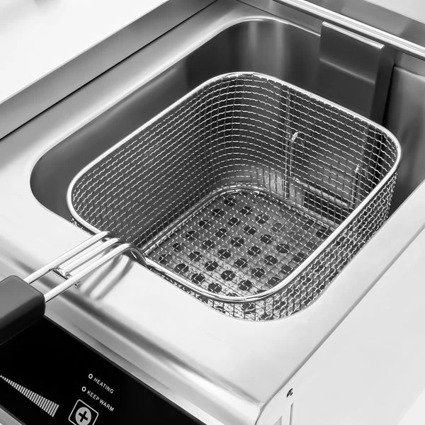 Induktions-Fritteuse - 8 Liter - 3,5 KW - Ablasshahn 5 Induktions-Fritteuse - 8 Liter - 3,5 KW - Ablasshahn – Bild 3