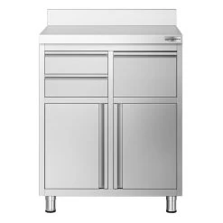 Kaffeebar-Arbeitsschrank - 800x600mm - 2 Schubladen, Ausklopfer & Aufkantung 13 Kaffeebar-Arbeitsschrank - 800x600mm - 2 Schubladen, Ausklopfer & Aufkantung -Küche Zu Hause KASSEES CB001 5 f59e