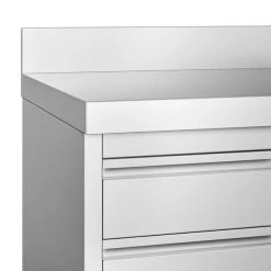 Kaffeebar-Arbeitsschrank - 800x600mm - 2 Schubladen, Ausklopfer & Aufkantung 15 Kaffeebar-Arbeitsschrank - 800x600mm - 2 Schubladen, Ausklopfer & Aufkantung -Küche Zu Hause KASSEES CB001 detail 3dcc