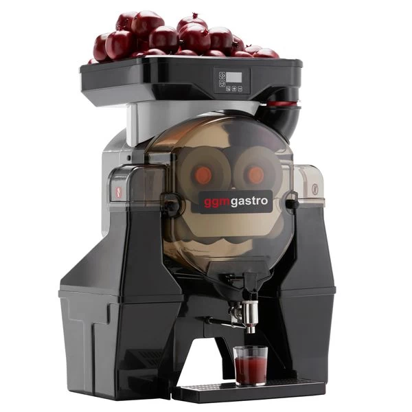 Elektrische Fruchtsaftpresse - Silber - Manuelle Zufuhr - Inkl. Regulierbarem Ablasshahn 4 Elektrische Fruchtsaftpresse - Silber - Manuelle Zufuhr - Inkl. Regulierbarem Ablasshahn – Bild 2