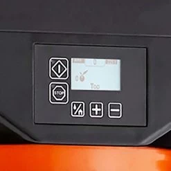 Elektrische Fruchtsaftpresse - Orange - Manuelle Zufuhr - Inkl. Ablasshahn & Reinigungsmodus -Küche Zu Hause OBZ detail display 2abb 5