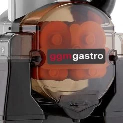 Elektrische Orangenpresse - Silber - Automatische Zufuhr - Inkl. Ablasshahn & Reinigungsmodus -Küche Zu Hause OBZ detail juicer silver b549