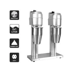 Spindelmixer ECO - Mit 2 Rührwerken - 2x 1000ml - 2x300 Watt -Küche Zu Hause SPMET2 icons 52ac