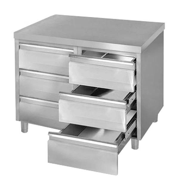 Schubladenschrank PREMIUM Mit 6 Schubladen - 1000x600mm 4 Schubladenschrank PREMIUM Mit 6 Schubladen - 1000x600mm – Bild 2