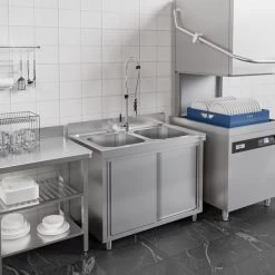 Spülschrank PREMIUM - 1000x700mm - Mit 1 Becken Rechts 12 Spülschrank PREMIUM - 1000x700mm - Mit 1 Becken Rechts -Küche Zu Hause SSK107BR1 1IMAGE d01f