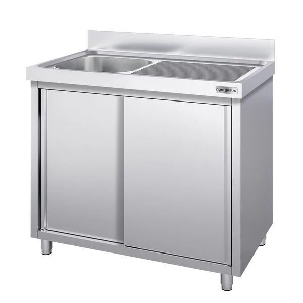 Spülschrank PREMIUM - 1200x600mm - Mit 1 Becken Links 6 Spülschrank PREMIUM - 1200x600mm - Mit 1 Becken Links – Bild 4