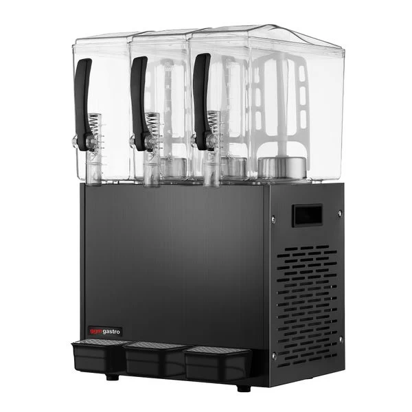 Saftspender - 3x 10 Liter - Schwarz 6 Saftspender - 3x 10 Liter - Schwarz – Bild 4