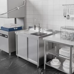 Spülschrank PREMIUM - 1600x600mm - Mit 1 Becken Rechts -Küche Zu Hause SSR166BR1nIMAGE 93f7