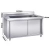 Topfspülschrank - 2000x700mm - Mit 1 Becken -Küche Zu Hause SSR207T1 0 4cc6