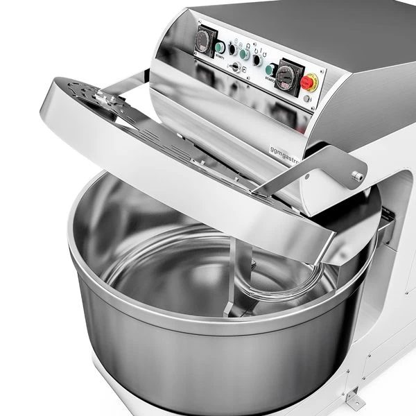 Bäckerei-Spiralteigknetmaschine - 368 Liter / 250 Kg - 2 Geschwindigkeiten - Mit Festem Kessel - 2 Motoren 6 Bäckerei-Spiralteigknetmaschine - 368 Liter / 250 Kg - 2 Geschwindigkeiten - Mit Festem Kessel - 2 Motoren – Bild 4