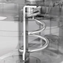 Bäckerei-Spiralteigknetmaschine - 368 Liter / 250 Kg - 2 Geschwindigkeiten - Mit Festem Kessel - 2 Motoren 16 Bäckerei-Spiralteigknetmaschine - 368 Liter / 250 Kg - 2 Geschwindigkeiten - Mit Festem Kessel - 2 Motoren -Küche Zu Hause STKMMK250 7 cf52