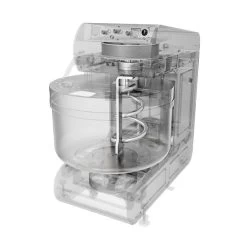 Bäckerei-Spiralteigknetmaschine 70 Liter / 40 Kg - 2 Geschwindigkeiten - Mit Festem Kessel - 2 Motoren -Küche Zu Hause STKMMK40 6 9257