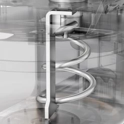 Bäckerei-Spiralteigknetmaschine 70 Liter / 40 Kg - 2 Geschwindigkeiten - Mit Festem Kessel - 2 Motoren -Küche Zu Hause STKMMK40 7 4035