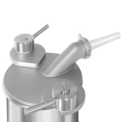 Hydraulischer Wurstfüller - 35 Liter - 560 Watt - Edelstahl -Küche Zu Hause WFMHS detail 2 1abd