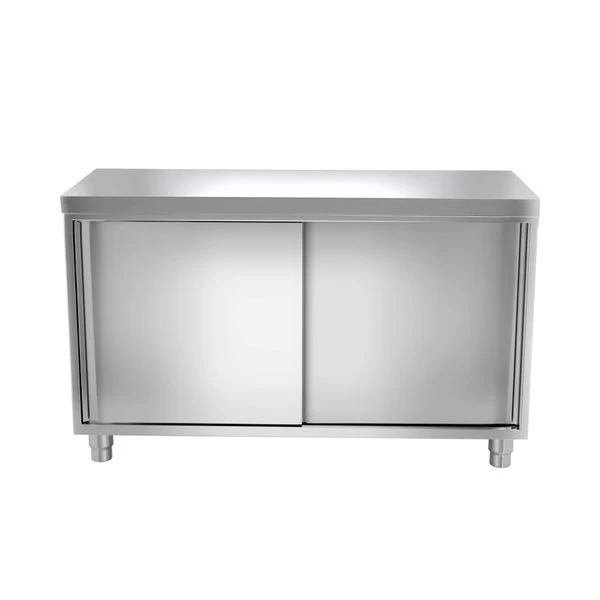 Edelstahl Arbeitsschrank ECO - 1200x700mm - Mit Schiebetür 6 Edelstahl Arbeitsschrank ECO - 1200x700mm - Mit Schiebetür – Bild 4