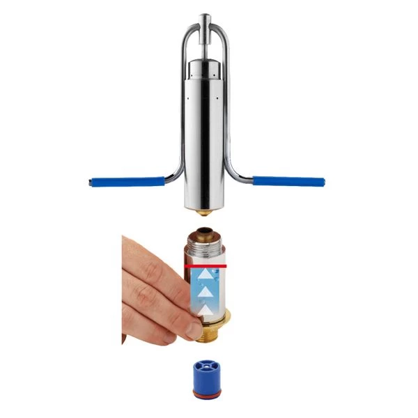 Behälter- & Gläserdusche Mit Integr. Wasserstrahl-Regler 5 Behälter- & Gläserdusche Mit Integr. Wasserstrahl-Regler – Bild 3