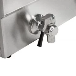 Elektro Fritteuse - 8 Liter - 3,25 KW - Mit Ablasshahn -Küche Zu Hause deep fryer detail drain cock 1 8b98