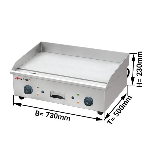 Elektrogrill Bratplatte - 4,3 KW 3 Elektrogrill Bratplatte - 4,3 KW