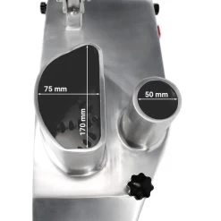 Elektrischer Gemüseschneider- 550 Watt - Rot - Inkl. 5 Schneidescheiben -Küche Zu Hause geh5 6nu f1fc