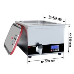 Titelseite 13 Sous-Vide Garer - 24 Liter | Sous-Vide | Wasserbad | Garer |Softcooker
